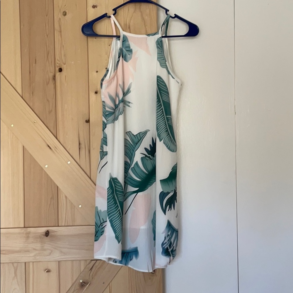 Palm Leaf Dress